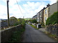 Terraced housing in Stitch Lane, Thornsett