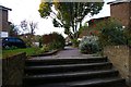 Steps up to Braybrooke Gardens from Vixen Grove estate