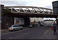 West side of High Street railway bridge, Leamington Spa