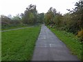 SE3949 : Harland Way cycle route junction by Steve  Fareham