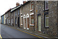 Row of miners cottages