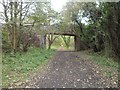 Dismantled railway in Earnock, Hamilton