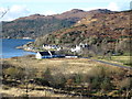 Reraig village from FC plantation on Ard Hill