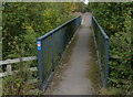 Footbridge along the Weddington Country Walk