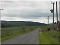 Country road just outside Edzell