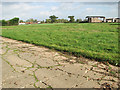 Concreted road on Metfield Common