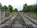 Railway line towards Whitstable