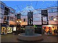 Winter decorations at Brighton Square