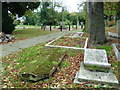 Looking towards the war memorial, St John