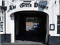 The old coaching entrance to the Green Dragon, Churchgate, EN8