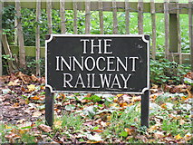 NT2772 : The Innocent Railway by M J Richardson