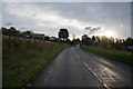 Entering Kinnaird on the A924