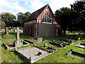 West side of Whitchurch Road Cemetery chapel, Wem