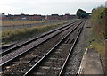 Lines SW from Wem railway station