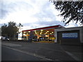 TQ1472 : Esso petrol station on Staines Road, Twickenham by David Howard