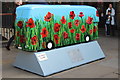 TQ3080 : Bus Art, 'Poppy Fields' by Oast House Archive