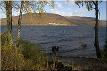 NN6557 : Looking north over Loch Rannoch by Ian S