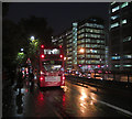 Bus stop on Euston Road