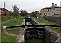 Two canal locks in Devizes