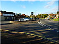 Looking north on Lovedean Lane from Woodcroft Lane