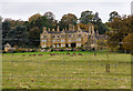 Batsford House from the footpath