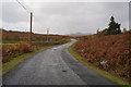 The B846 near Chalder Cottage