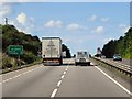 Northbound A1 near Barrowby