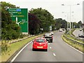 Westbound A52 approaching Junction with A60, Ruddington