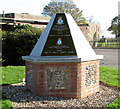 TF8425 : RAF West Raynham memorial by Evelyn Simak