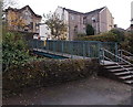 River footbridge to Commercial Street, Maesteg