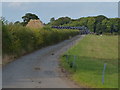 Farm road north of the A5 Watling Street