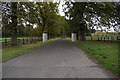 The entrance to Laguna House on the B9099