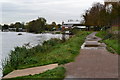 Looking downstream at Walton