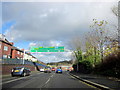 A451 Bath Road Stourbridge Showing Road Sign