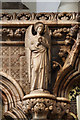 TQ2993 : Christ Church, Southgate - Reredos detail by John Salmon
