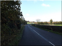 TM2872 : B1117 Station Road, Laxfield by Geographer