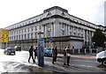 The Royal Courts of Justice viewed across Oxford Street, Belfast