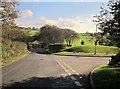 Road junction near St Mellion