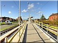 SJ8188 : Metrolink Airport Line, Martinscroft Tram Stop by David Dixon