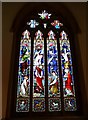 Holy Trinity, Hurstpierpoint: stained glass window (6)