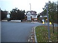 Friern Barnet Lane at the junction of Friary Road