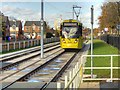 Metrolink Airport Line Approaching Crossacres