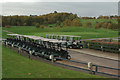 SP2868 : Golf carts - Warwickshire Golf and Country Club by Stephen McKay