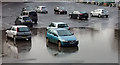Wentworth Car Park during heavy rain