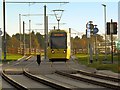 Tram Approaching Shadowmoss