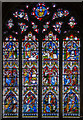 TL5480 : Stained glass window, Ely Cathedral by Julian P Guffogg