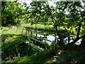 Footbridge across a brook near Cellan, Ceredigion