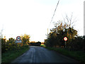 TM1882 : Entering Rushall on HarlestonRoad by Geographer