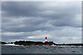 NU2438 : Longstone lighthouse by David Chatterton