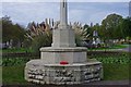 Base and wreath, Ladywell Cemetery war memorial